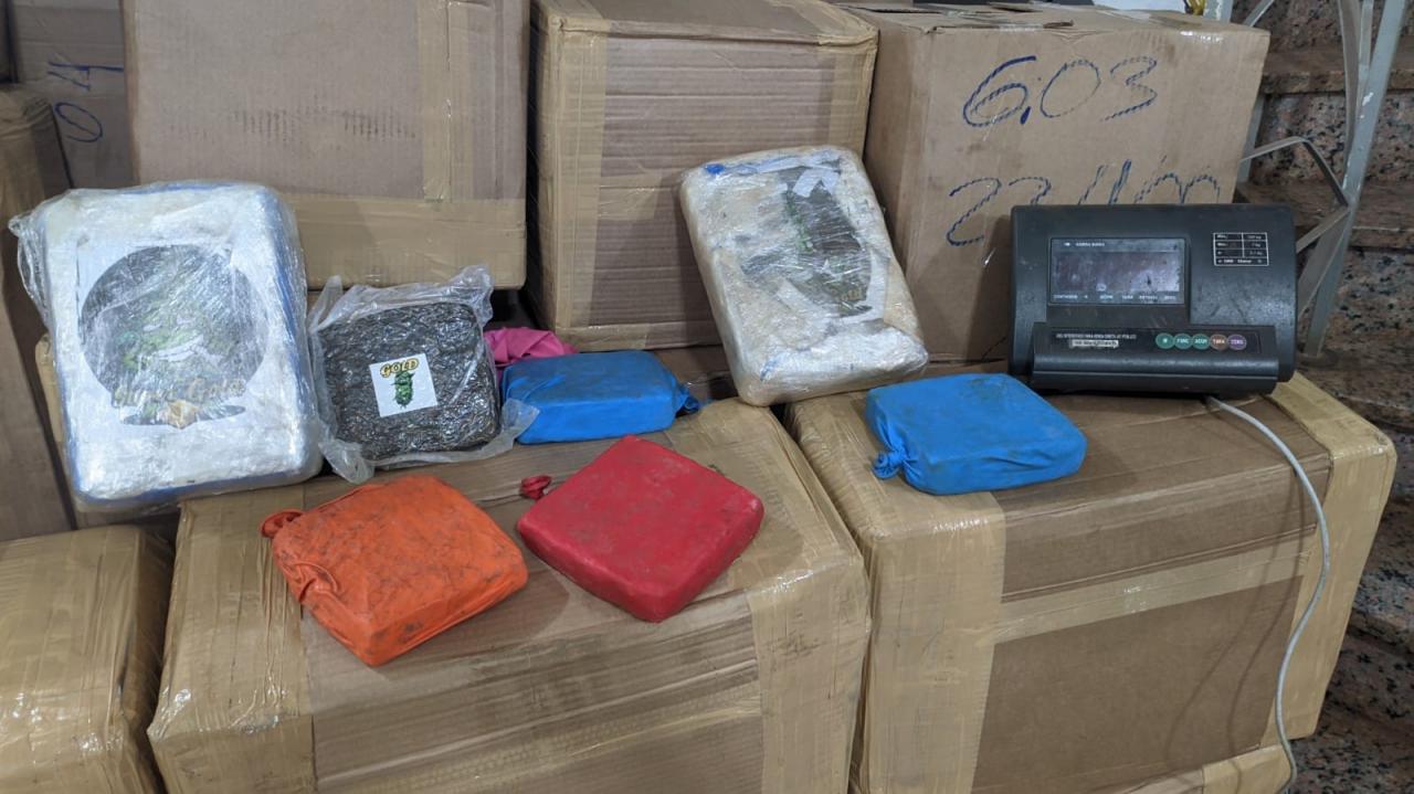 Foto 6 de 13 — DISE apreende mais de 2 toneladas de maconha em Araraquara e dois são presos